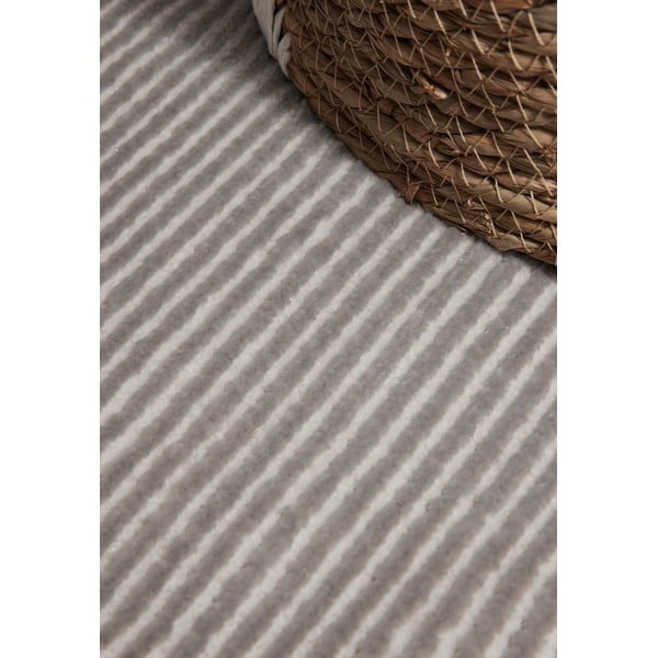 Grau-cremefarbener Teppich, 200 × 280 cm Perles Dolomite - Elle Decoration-image-4