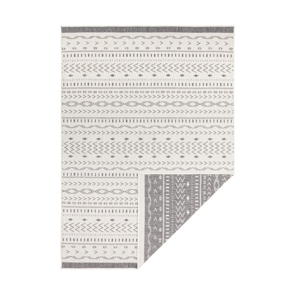 Grauer/beige Teppich für Innen- und Außenbereiche 80x150 cm Kuba – Hanse Home