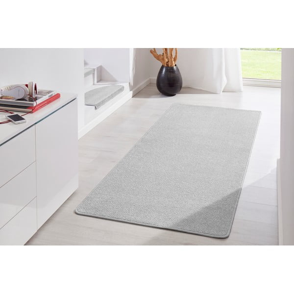 Hellgrauer Läufer 80 x 300 cm Fancy - Hanse Home-image-1