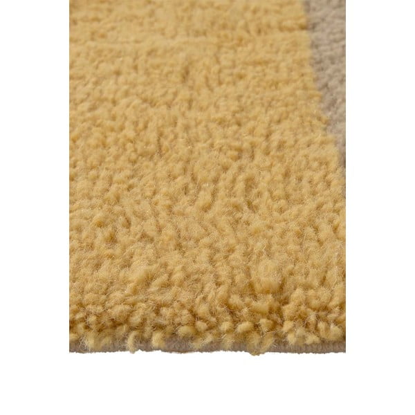 Handgewebter Wollteppich, 80 × 140 cm Chroma Cinnamon - Lorena Canals-image-3