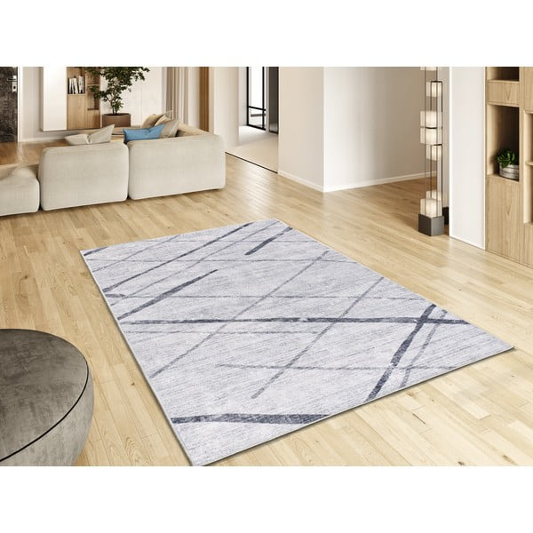 Hellgrauer Teppich, 80 × 150 cm Class - Universal-image-1