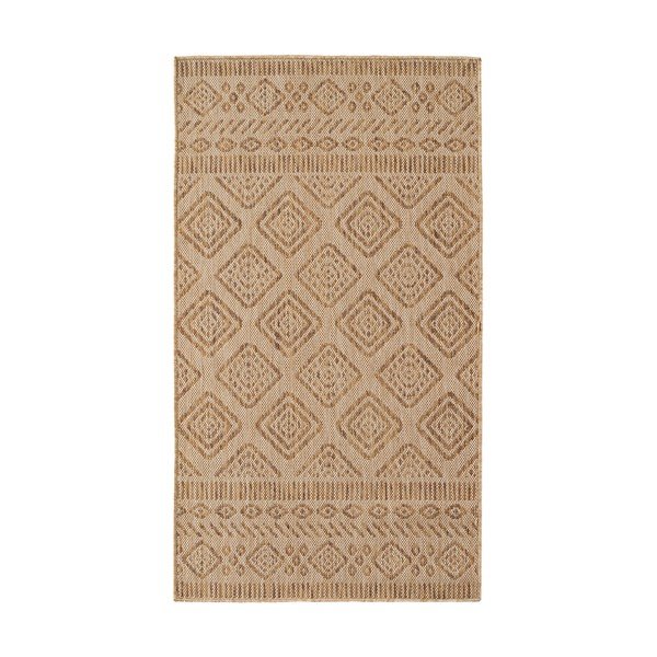Beiger Teppich für den Innen- und Außenbereich, 60 x 100 cm Mira 1452 - Ayyildiz Carpets