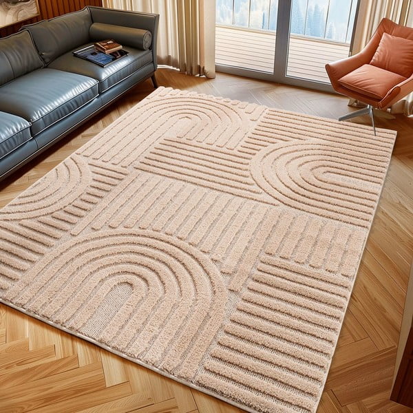 Hellrosa Teppich 140 x 200 cm Art 1121 - Ayyildiz Carpets-image-1