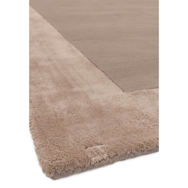 Hellbrauner, handgewebter Teppich mit Wollanteil, 200 × 290 cm Ascot - Asiatic Carpets-image-2