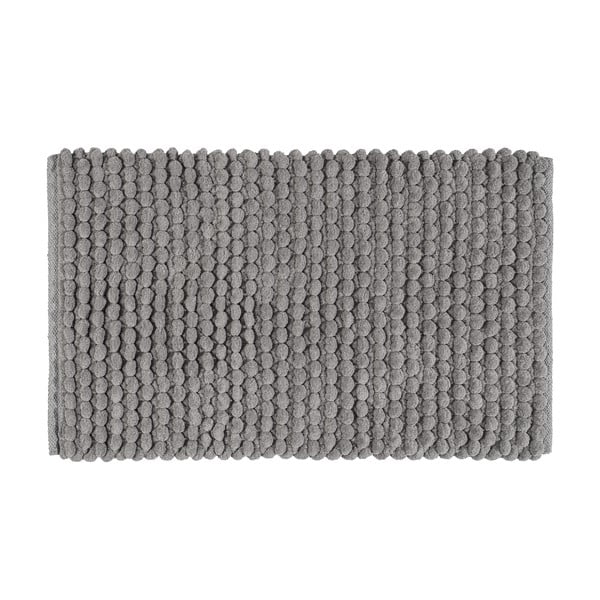 Graue Textil-Badezimmermatte, 50 x 80 cm Solivo - Wenko
