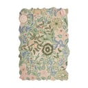 Grüner, handgewebter Wollteppich, 160 × 230 cm Bryony Shaped Floral - Flair Rugs