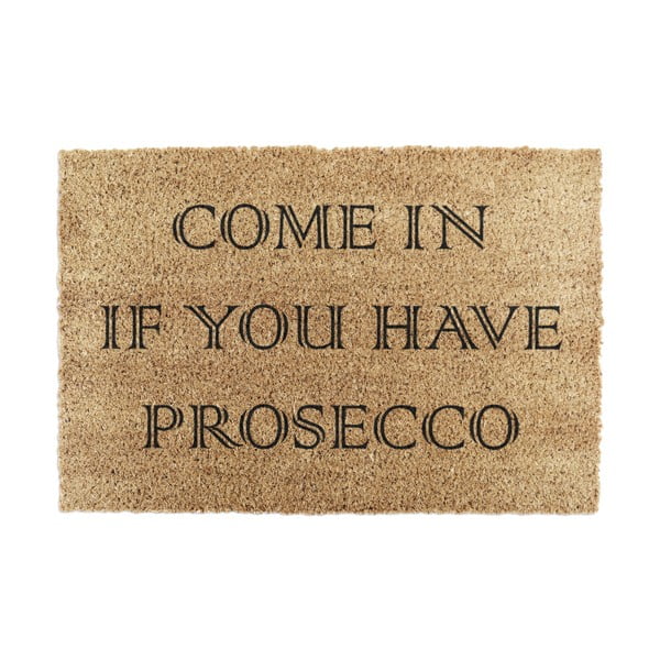 Fußmatte aus Kokosfasern, 40 x 60 cm Prosecco - Artsy Doormats