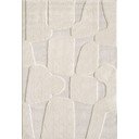 Cremefarbener Teppich 120 x 170 cm Cairo - ESTE