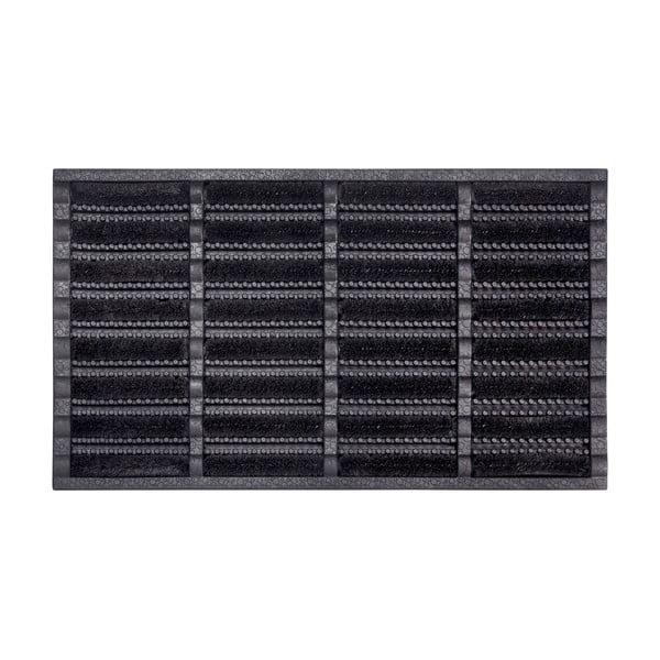 Fußmatte 45 x 75 cm Brushes Black - Hanse Home