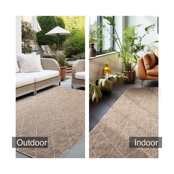 Beiger Outdoor-Teppich 120 x 170 cm Zagora - Ayyildiz Carpets-image-4