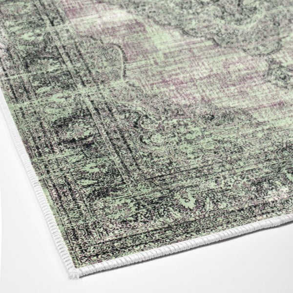 Grün-graue Badezimmerteppiche im 2er-Set, 60 x 100 cm - Foutastic-image-3