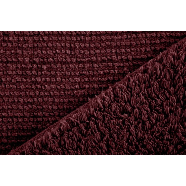 Weinrote Badezimmermatte, 50 × 45 cm Riva - Tiseco Home Studio-image-1