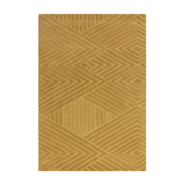 Ockergelber Wollteppich, 120 × 170 cm Hague - Asiatic Carpets