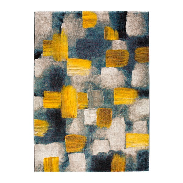 Gelber/blauer Teppich 120x170 cm Lienzo – Universal