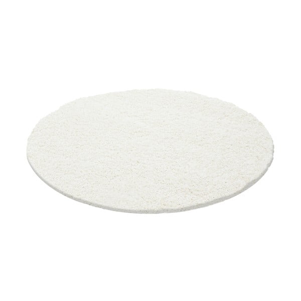 Cremefarbener runder Teppich, Ø 120 cm Life - Ayyildiz Carpets