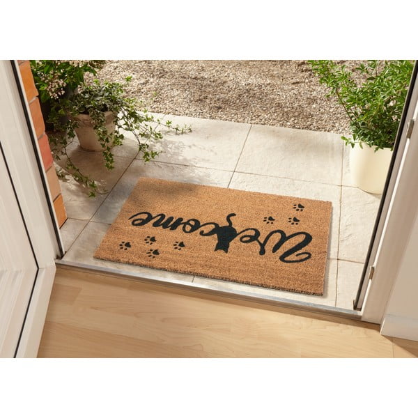 Fußmatte 45 x 75 cm Welcome & Cat - Hanse Home-image-1