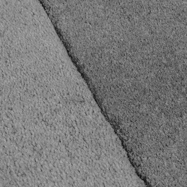 Schwarz-grauer, handgewebter Wollteppich, 150 x 240 cm Lozenge Monochrome - Flair Rugs-image-4