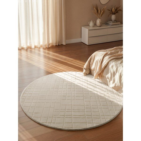 Cremefarbener Teppich ø 160 cm Kenso – Villeroy&Boch-image-1