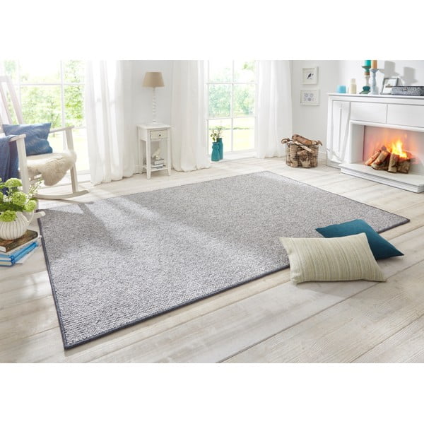 Grauer Teppich 140 x 200 cm Wolly - Hanse Home-image-1