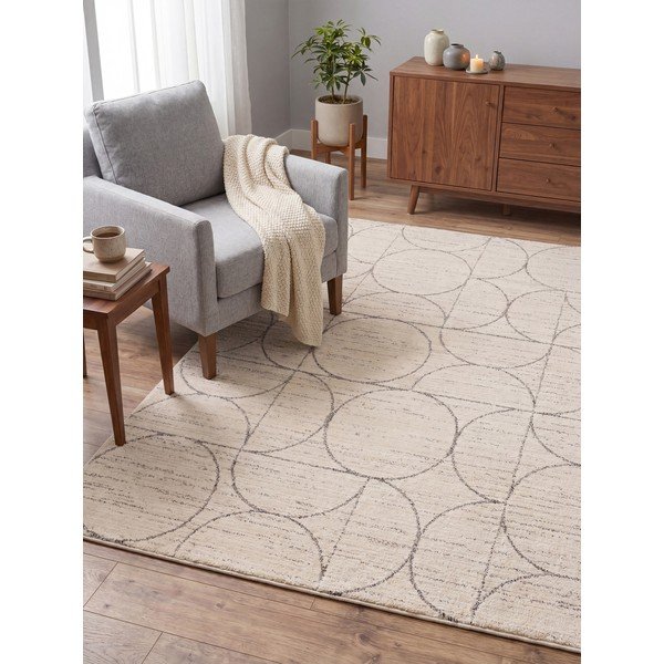 Cremefarbener Teppich 120 × 160 cm Oslo - Asiatic Carpets-image-3
