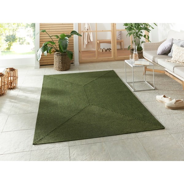 Grüner Outdoor-Teppich, 170 × 120 cm - Hanse Home-image-1
