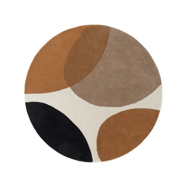 Cognacbrauner Teppich ø 200 cm Ruvia – Villeroy&Boch