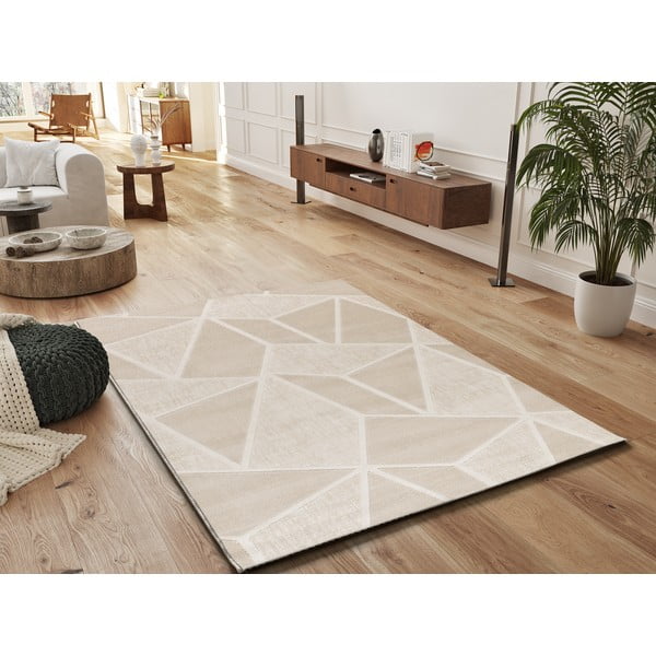 Cremefarbener Teppich 80 × 150 cm Sensation - Universal-image-1