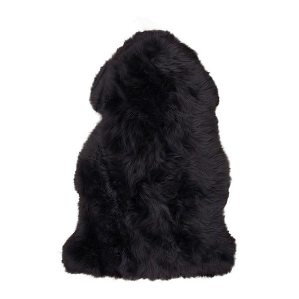Schwarzes Schafsfell 50 x 85 cm Lambskin - House Nordic