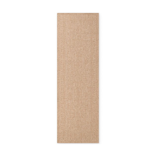 Laufmatte für drinnen und draußen in den Farben Beige und Elfenbein, 80 x 250 cm Duet Kona - Hanse Home