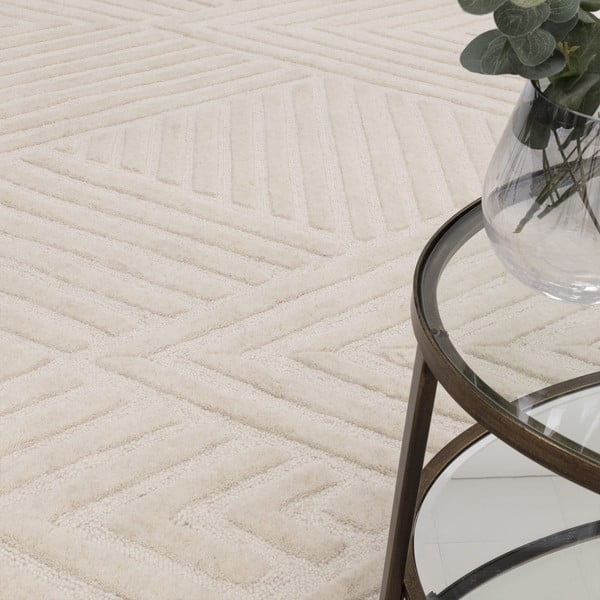 Cremefarbener Wollteppich, 200 × 290 cm Hague - Asiatic Carpets-image-2
