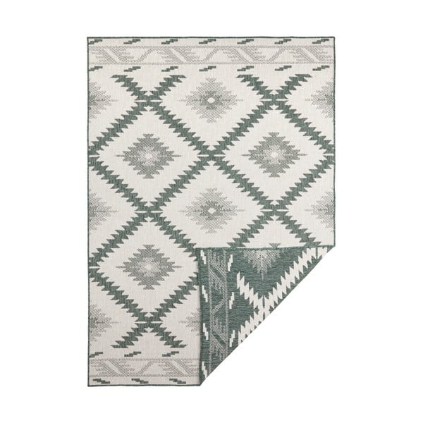 Grüner/beige Teppich für Innen- und Außenbereiche 160x230 cm Malibu – Hanse Home