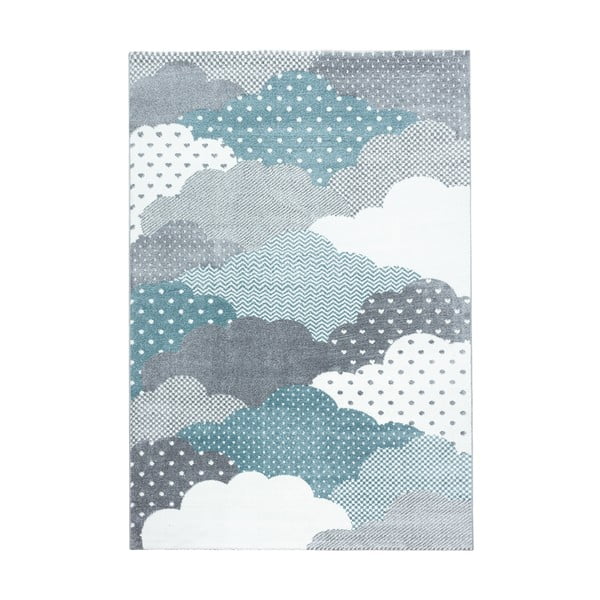 Blau-grauer Kinderteppich, 160 × 230 cm Bambi - Ayyildiz Carpets