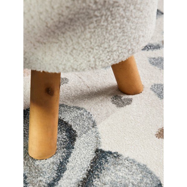 Cremefarbener Kinderteppich 160 x 230 cm Walk like an Elephant Rainy Party - Villeroy&Boch-image-3