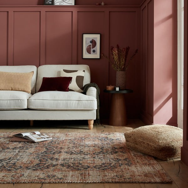 Handgewebter Teppich mit Juteanteil in Naturfarbe, 120 x 170 cm Miley - Flair Rugs-image-1