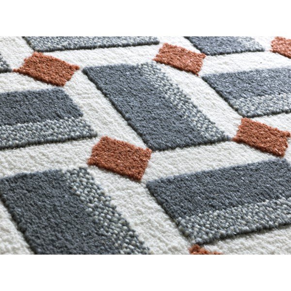 Blauer Teppich 133 × 190 cm Amara - Universal-image-2