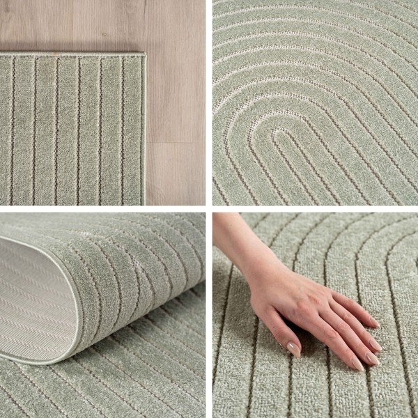 Grüner Teppich für den Innen- und Außenbereich, 160 x 230 cm Nova 1201 - Ayyildiz Carpets-image-2