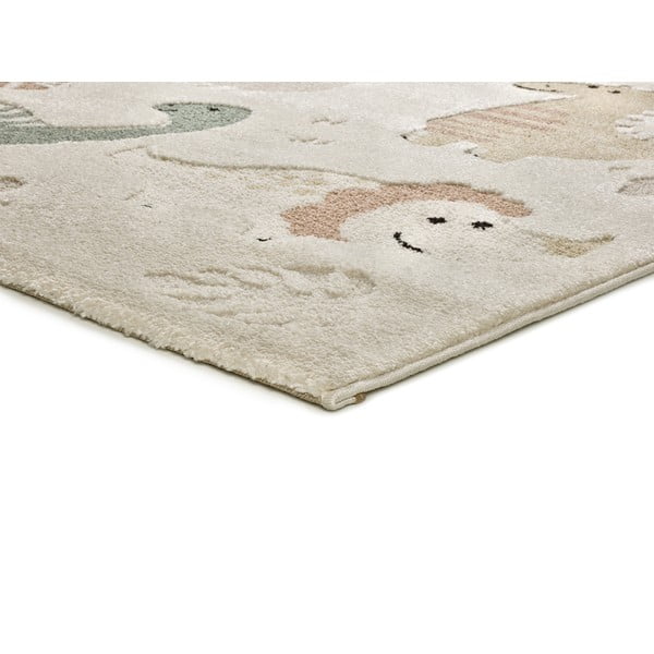 Beiger Kinderteppich 120 × 170 cm Clown - Universal-image-3