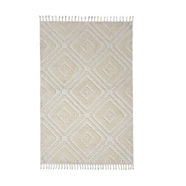 Cremefarbener Teppich 160 × 230 cm Diomara - Flair Rugs