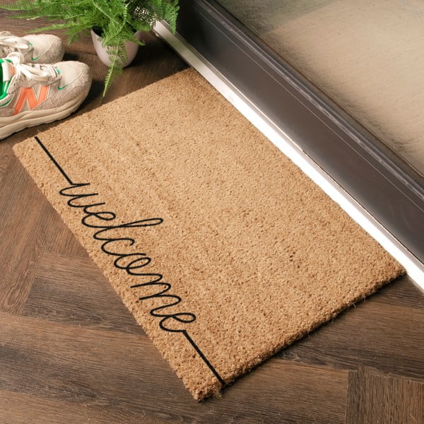 Fußmatte aus Kokosfasern, 40 × 60 cm Curly - Artsy Doormats-image-1