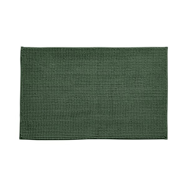 Dunkelgrüner Badezimmerteppich, 50 × 80 cm Bobble - Catherine Lansfield