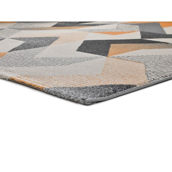 Gelber/grauer Teppich 160x230 cm Gladys Abstract – Universal-image-2