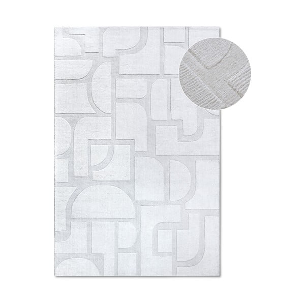 Cremefarbener, handgewebter Wollteppich, 190 × 280 cm Alexis - Villeroy&Boch