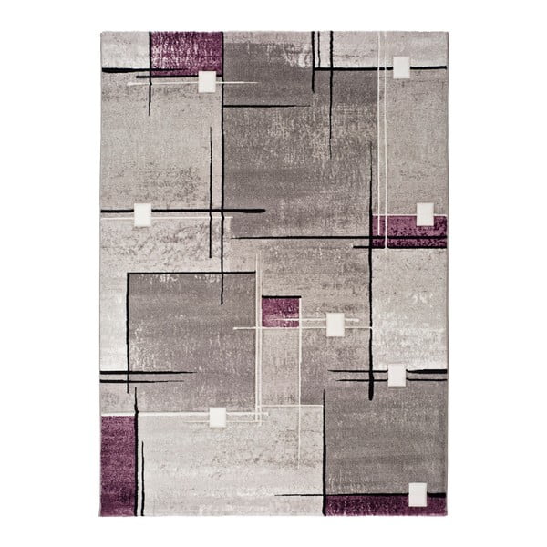 Violetter/grauer Teppich 200x290 cm Detroit – Universal