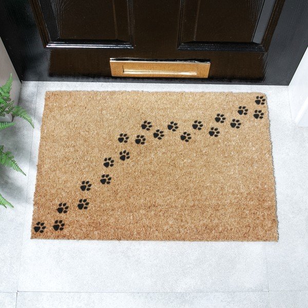 Fußmatte aus Kokosfasern, 40 x 60 cm Paw Prints - Artsy Doormats-image-4