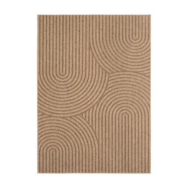 Brauner Teppich für den Innen- und Außenbereich, 80 × 150 cm Timber 1401 - Ayyildiz Carpets