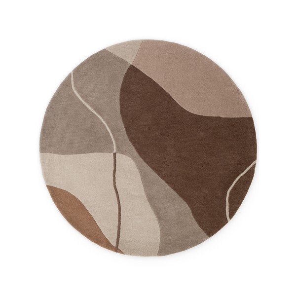 Brauner Teppich ø 160 cm Muse – Villeroy&Boch
