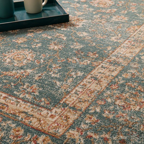 Teppich in Petrolblau, 120 × 160 cm Raja - Asiatic Carpets-image-4