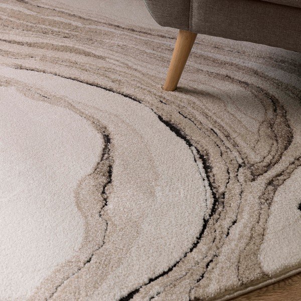 Beiger Teppich 80 × 150 cm Mirage Quartz - Asiatic Carpets-image-3