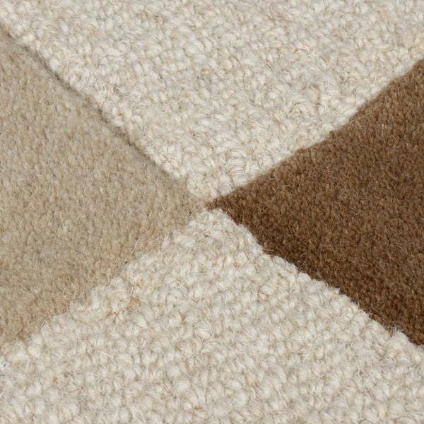 Brauner/beiger Wollteppich, 160 x 230 cm Glow - Flair Rugs-image-3