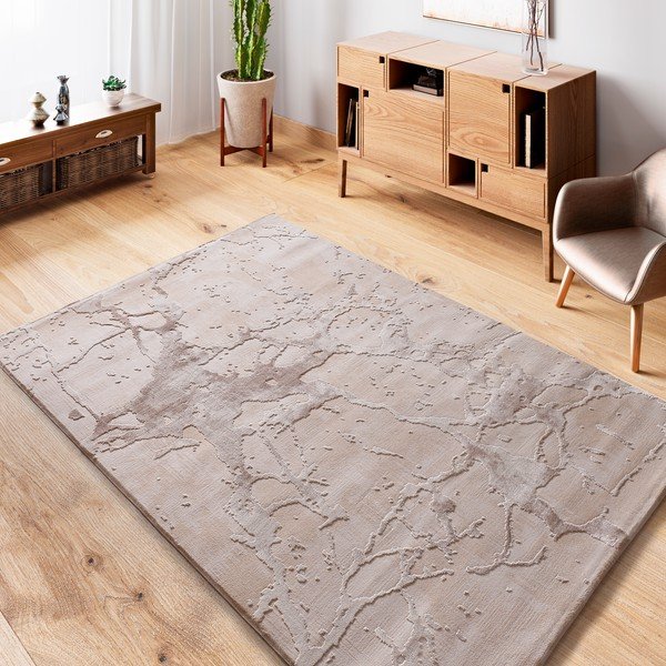 Beiger Teppich 154 × 230 cm Oris - Universal-image-1